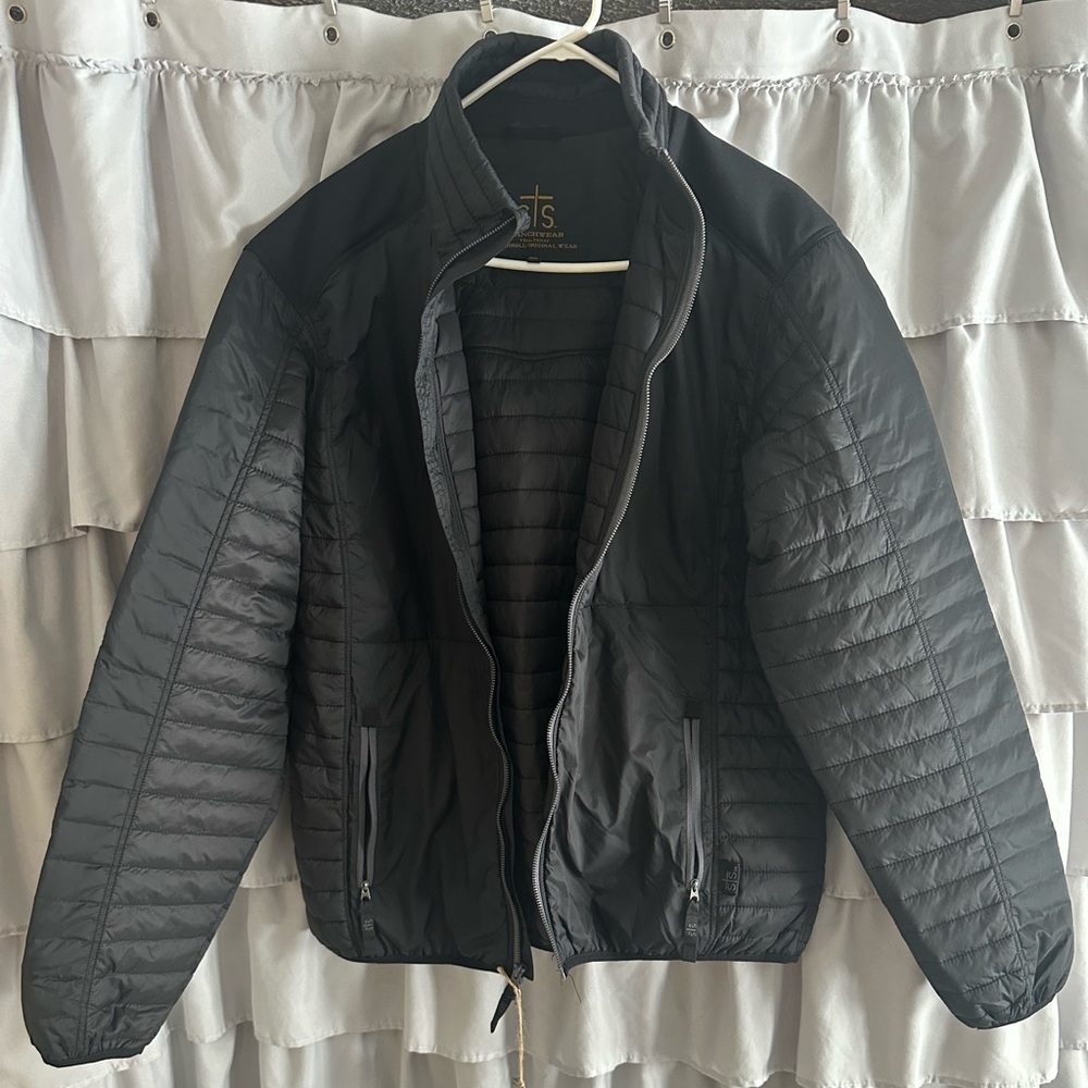 Brand New STS black puffer jacket.